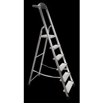 ESCABEAU ALUMINIUM - 6 MARCHES XXL (12 CM) 3m19 - BRICO